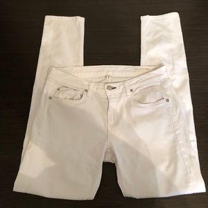 Rag & Bone The Dre White Skinny 28